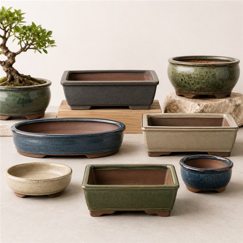 ARTKETTY Succulent Pots — 7.3/10 Inch Large Plant Pot Set of 2